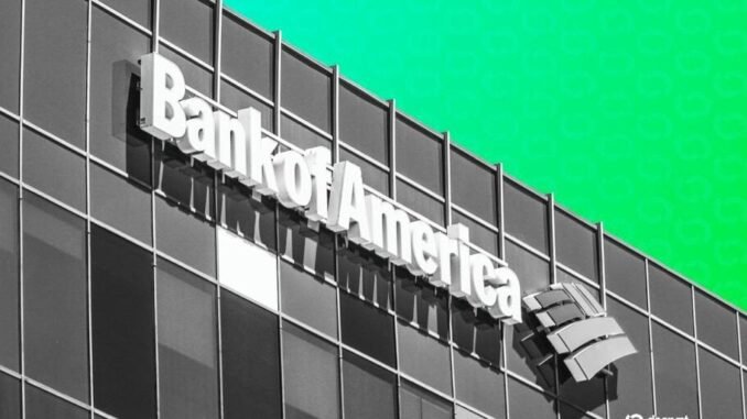 Morning Minute: Bank of America Recommends up to 4% Crypto Portfolio Allocation