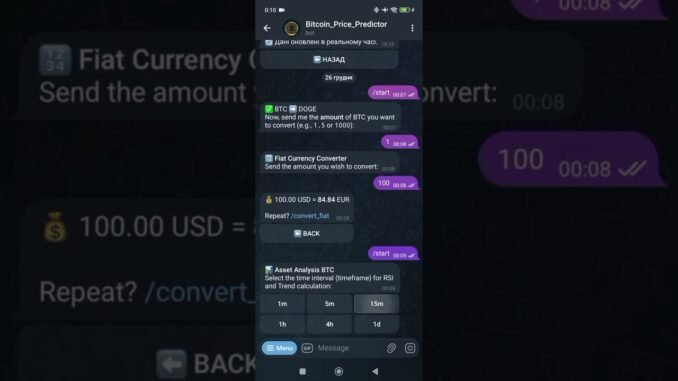 NEW Crypto Bot for trading. AI-Powered Crypto Assistant in ur Telegram 2026. BTC