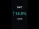 ONT is up 14.5% in 1 hour!⚡December 27, 2025 | #ont #coins #altcoins #crypto #cryptonews #shorts