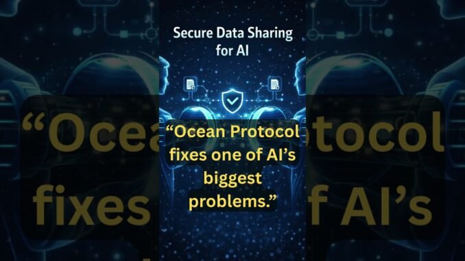 Ocean Protocol fixes one of AI’s biggest problems!