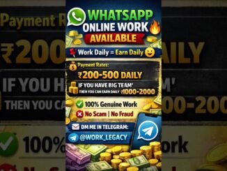 Online Work From Home 🏡 #money #onlineearningchannel #cryptocurrency #money #trending #viral #shorts