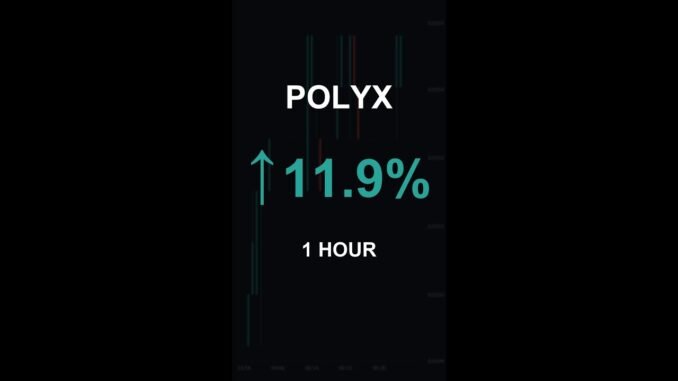 POLYX is up 11.9% in 1 hour!⚡December 31, 2025 | #polyx #coins #altcoins #crypto #cryptonews #shorts