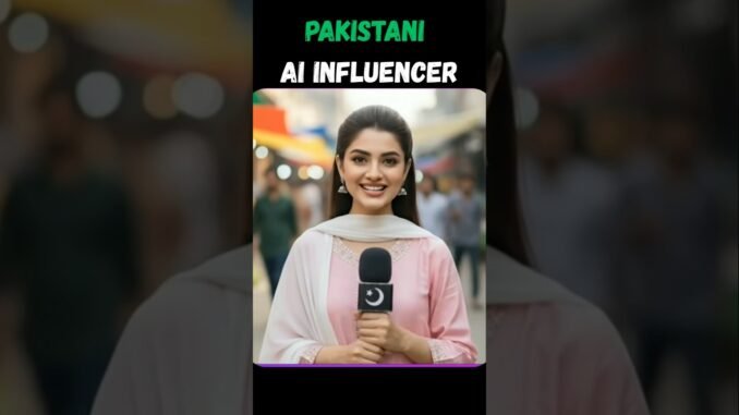 Pakistani AI Influencer Banaana Itna Easy? 🤨 #shorts #aiinfluencer #trendingshorts #pakistanitiktok