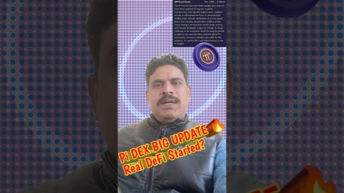Pi Wallet DEX Update 🔥 | Pi Coin Future Strong? | Telugu Crypto #piwallet