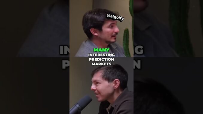 Prediction markets, future of AI and trading. #ai