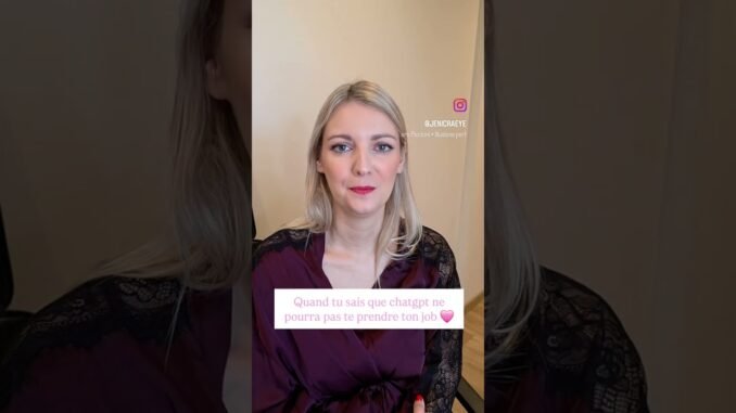 Quand tu sais que Chatgpt ne prendra pas ton job !