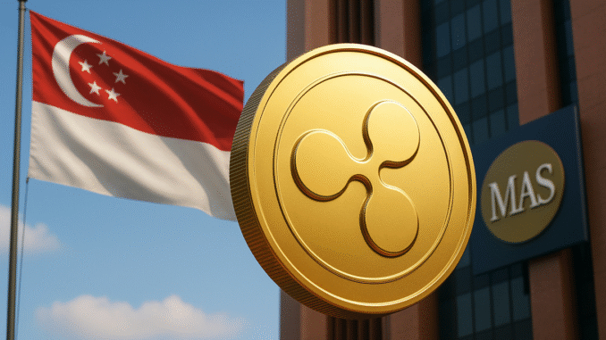 Ripple Scores Major Win As MAS Supercharges Its Singapore License Ripple XRP news