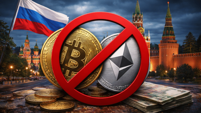 No Crypto Payments: Russia Draws Line On Bitcoin, Ethereum