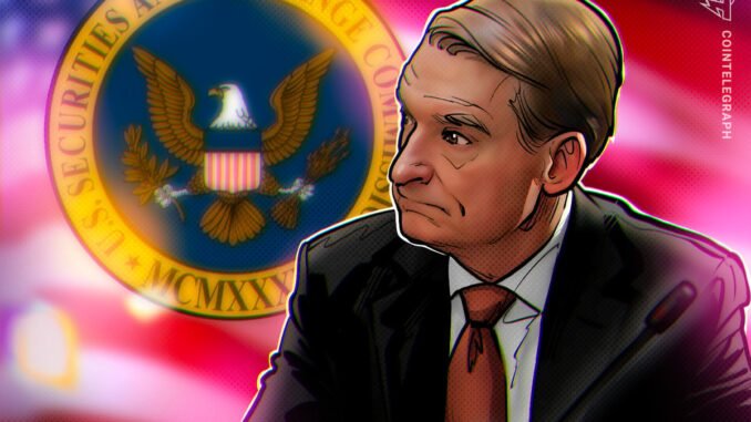 SEC chair talks up crypto’ innovation exemption’ in 2026 SEC chair talks up crypto’ innovation exemption’ in 2026