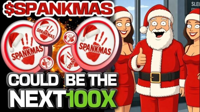 $SPANKMAS ON SOLANA COULD BE THE NEXT 100X OPPORTUNITY!!!