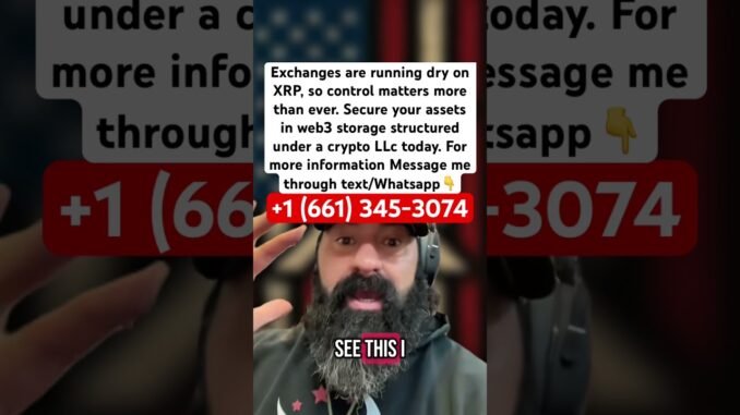 Set up your LLC and web3 wallet, get your crypto off exchange.#xrp #bitcoin #crypto #xrparmy #shorts