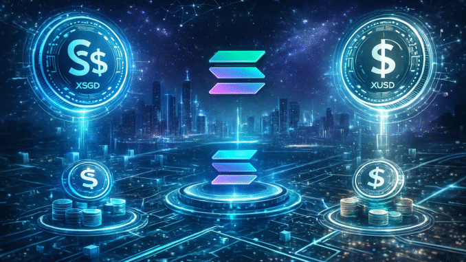 Singapore’s StraitsX to expand XSGD and XUSD stablecoins onto Solana