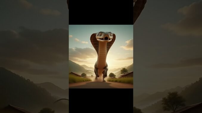 Snake❌Horsnake ✅🤣.new funny grok ai video.how to mak ai video on mobile #grok #snake #ai #shorts