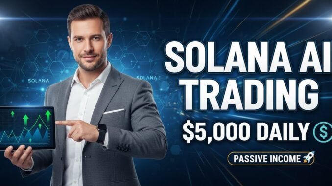 Solana AI Trading Bot 2025 | Automated 24/7 Crypto Profits Made Easy