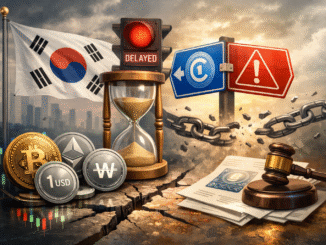 South Korea delays digital asset law as stablecoin oversight divides regulators