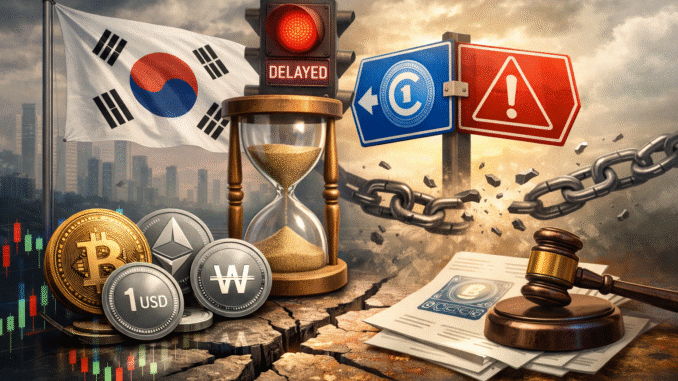 South Korea delays digital asset law as stablecoin oversight divides South Korea delays digital asset law as stablecoin oversight divides regulators