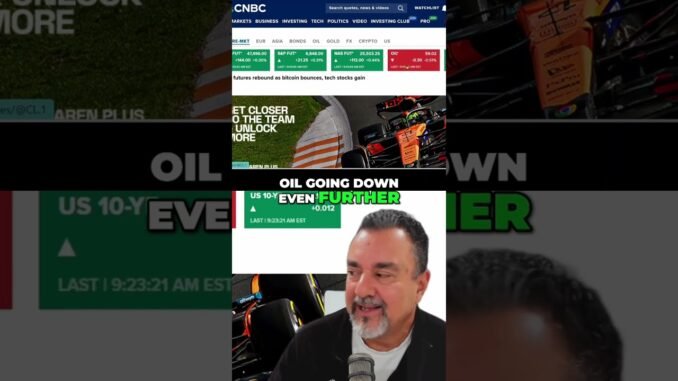 Stock Market & Oil CRASH? Inflation & Crypto NEWS! #shorts