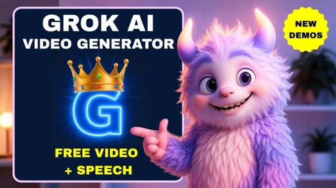 Stop Paying for AI Videos! Grok Does It FREE! (Step-by-Step) - New Demos!