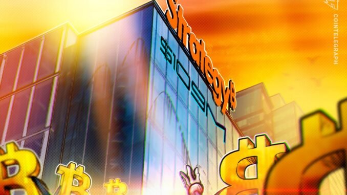 Strategy Buys $109M in Bitcoin as Corporate BTC Treasuries Expand in 2025