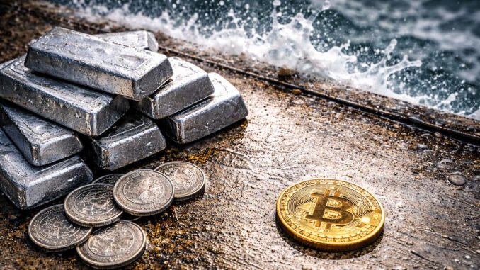 The Bitcoin "hard asset" narrative is breaking as silver hits The Bitcoin "hard asset" narrative is breaking as silver hits parabolic peaks without taking crypto along for the ride