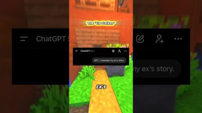 The “Ex Stalker” | ChatGPT ( but brutally honest ) #aihumor #techhumor #chatgpt