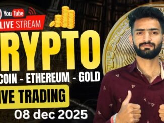 🔴Today Live Crypto & Forex Trading | 08 dec 2025 | Gold(XAUUSD) & Bitcoin(BTCUSD) #BTC #Gold #Forex