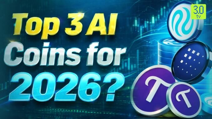 Top 3 AI Coins Set To Outperform Bitcoin In 2026 | 3.0 TV