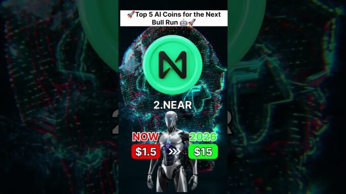 Top 5 AI Coins for the Next Bull Run 🤖🚀#ai
