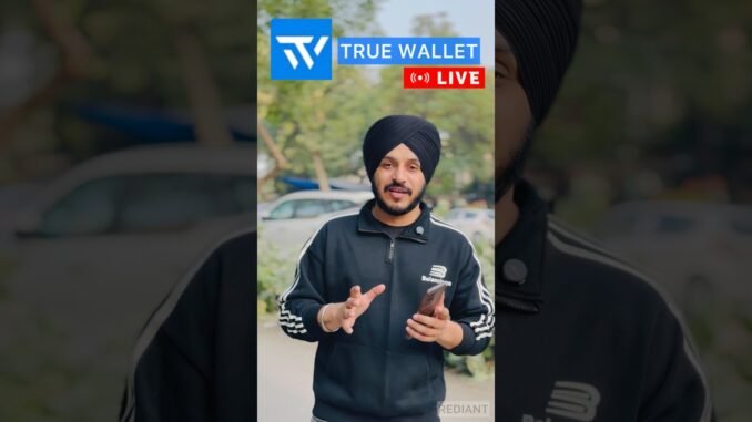 True Wallet Live On Play Store || Rey Blockchain Launch New Crypto Wallet @manuchhinadm