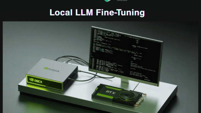 Unsloth AI and NVIDIA are Revolutionizing Local LLM Fine-Tuning: From RTX Desktops to DGX Spark