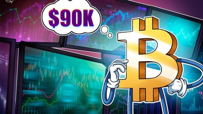Whipsaw BTC Price Action Puts Shorts on the Chopping Block at $90,000
