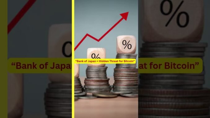 “Why Japan Can Dump Bitcoin Again!”#CryptoNews#Japan#BOJ#InterestRates#