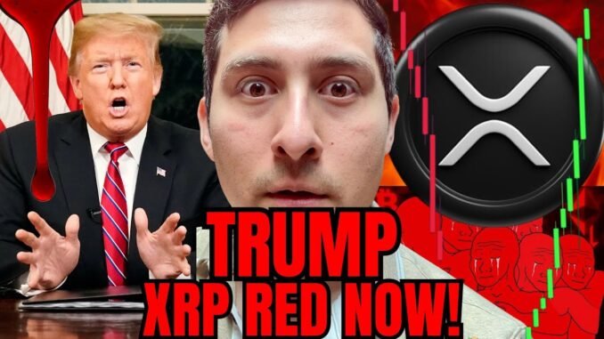 XRP MANIPULATION LIVE!!🔴TRUMP SPEAKS NOW