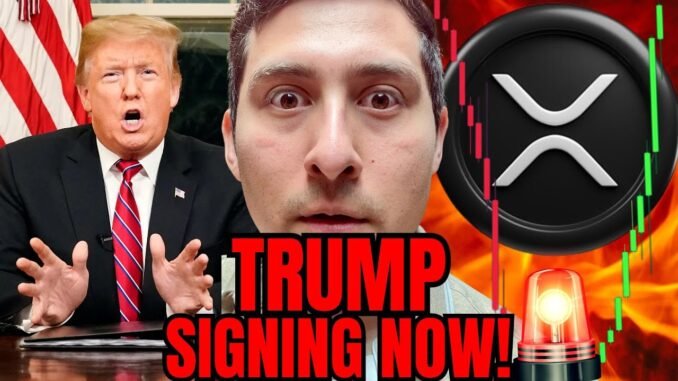 XRP TRUMP PEACE NEWS!🔴President, CRYPTO NEWS