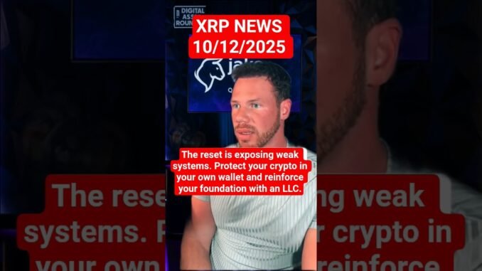 XRP news today 10/12/2025 #youtubeshorts #xrp