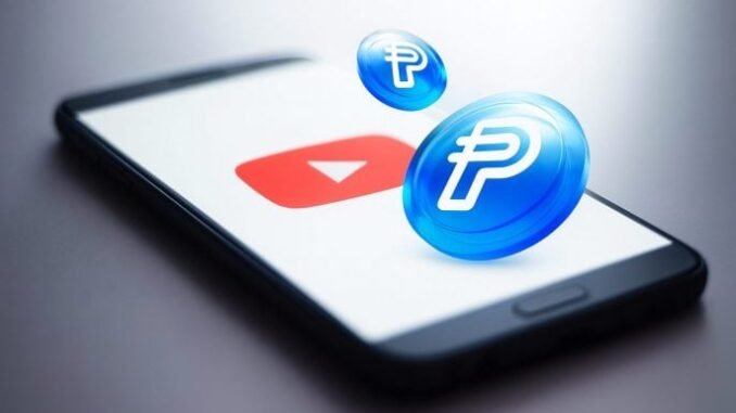 YouTube taps PayPal to bring stablecoin payments to its platform YouTube taps PayPal to bring stablecoin payments to its platform