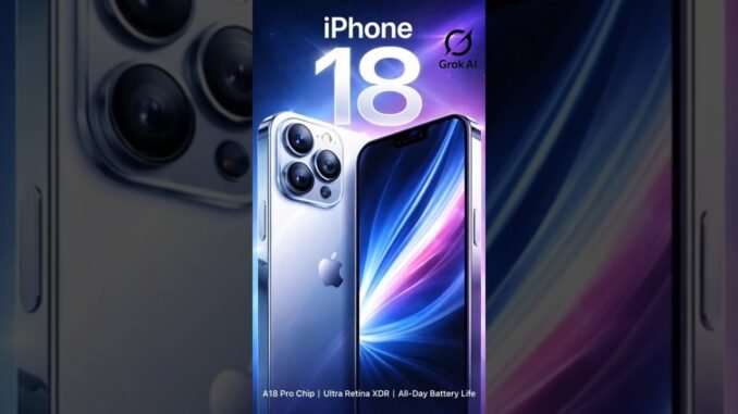iphone 18 innovation with Grok AI#secret of iphone 18 #viralshort