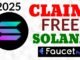solana coin daily faucet claim | crypto free faucetpay zero invest