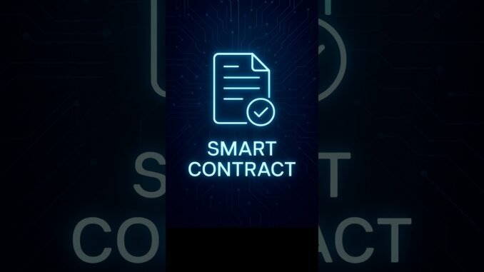 Смарт-контракт: как это работает простыми словами