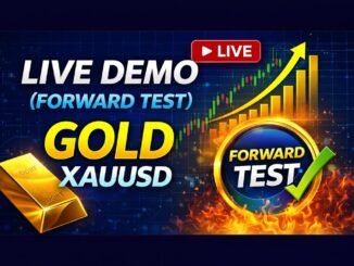 1% Profit in Single Trade - Bot v 3.1 - Live Trading (Forward Test) Gold XAUUSD - AutoTradeWithAI