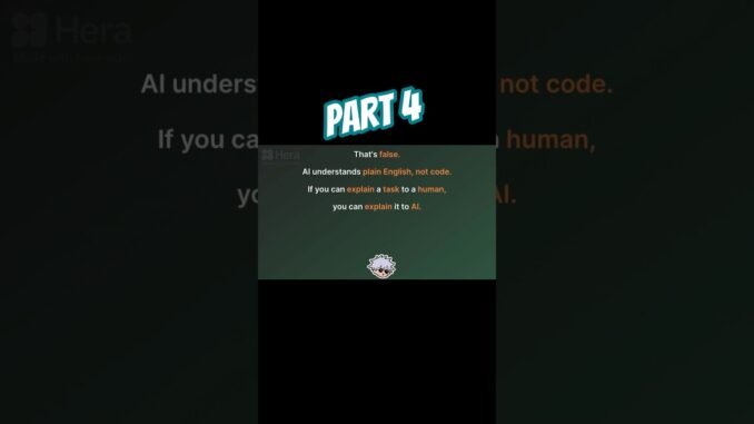 AI is not confusing, your approach is.Learn how beginners should actually use AI. #part4 #aitools