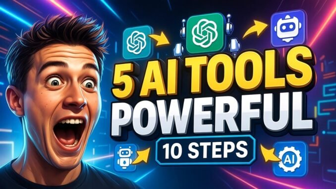 5 Powerful AI Tools for Beginners: Master ChatGPT & Automation in 10 Simple Steps (2026 Guide)