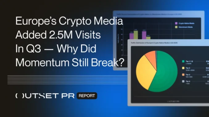 5 countries dominate Europe crypto media traffic in Q3 5 countries dominate Europe crypto media traffic in Q3
