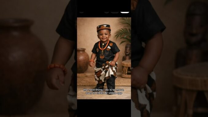 AI Baby Dance Tutorial for Beginners (Using Just My Phone)