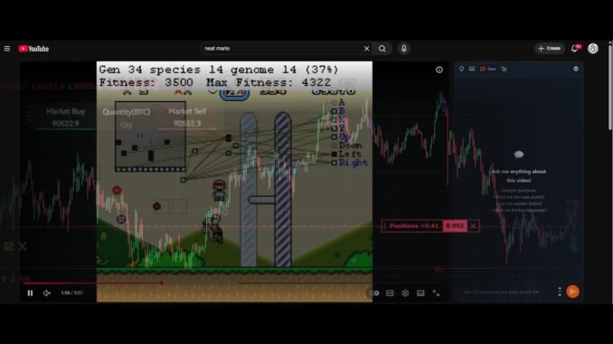 AI Crypto Trading Bot Using NEAT Neural Network