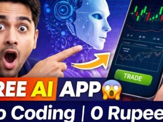 AI Se Crypto Paper Trading App Banao | No Coding | mobile se 🔥
