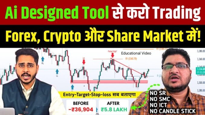 AI Tool से Trading सीखो Forex, Crypto & Share Market में, Entry, Target & Stop-Loss Explained 📈🔥