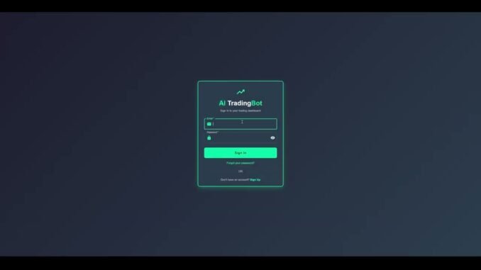 AI TradingBot Demo - Automated Crypto Trading with AI-Powered Strategies 🤖📈
