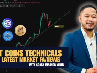 ALTCOINS TECHNICALS + LATEST CRYPTO NEWS LIVE with Coach Miranda Miner