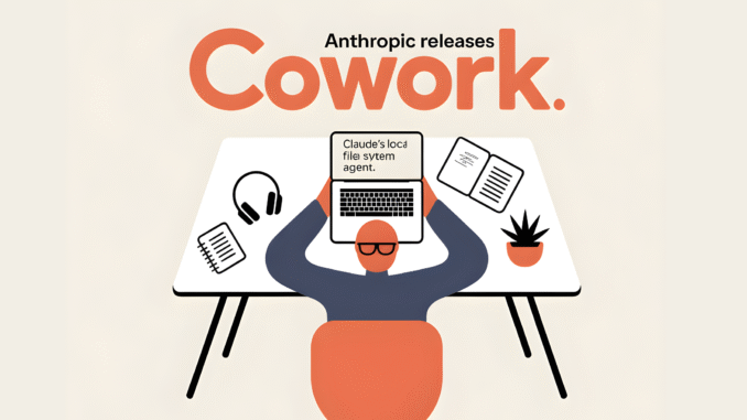 Anthropic Releases Cowork As Claude’s Local File System Agent For Everyday Work